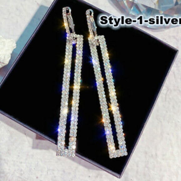 NEW 925 Sterling Silver Gorgeous Earrings - Picture 2 of 4